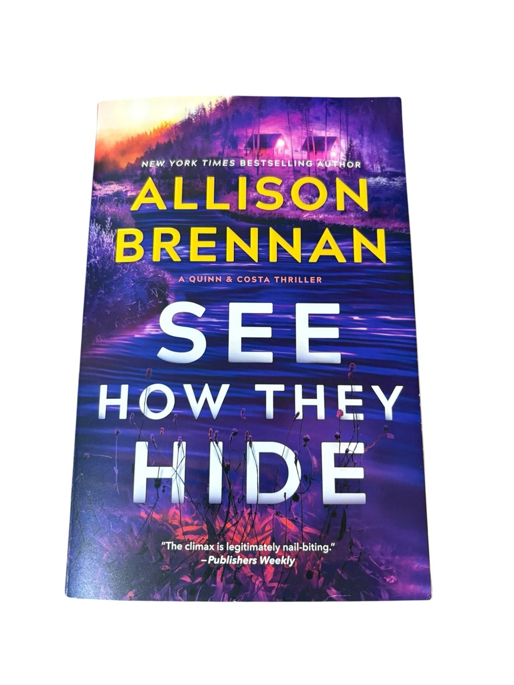 3/$20 Allison Brennan See How They Hide - Paperback novel book